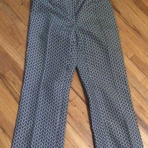 Inc  international concepts silk black & gray dress  pants trousers size 2